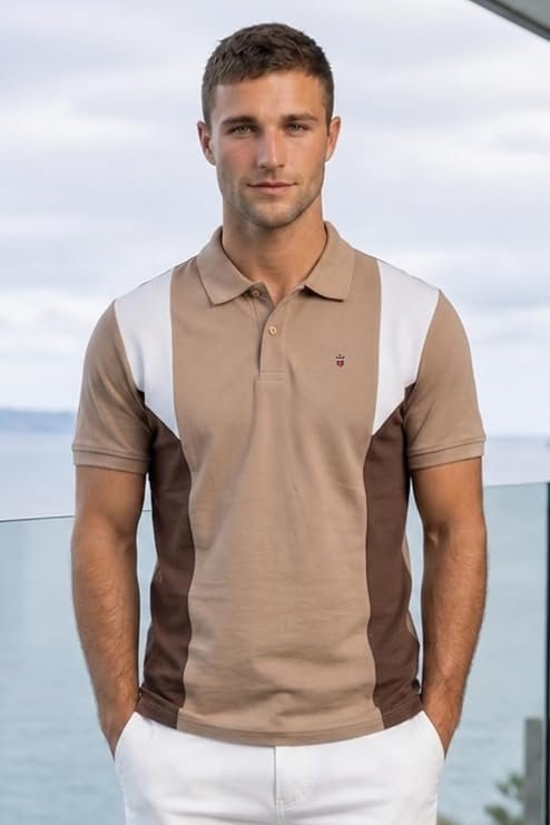 Louis Philippe Block Polo Tshirt