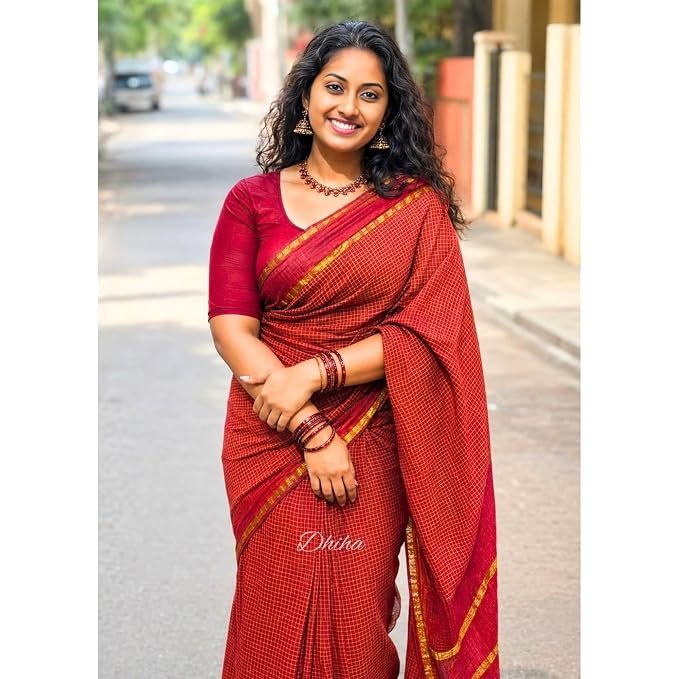 Pure Kalyani Cotton Saree
